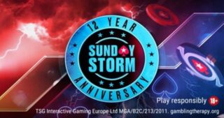PokerStars Sunday Storm 12 year anniversary.