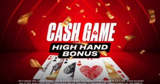 PokerStars Cash Game High Hand Bonus