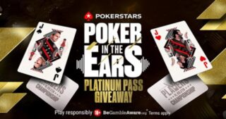 PokerStars in the ears platinum pass giveaway.
