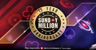 PokerStars Sunday Million 17th anniversary.