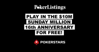 PokerStars Sunday Million 16th Anniversary