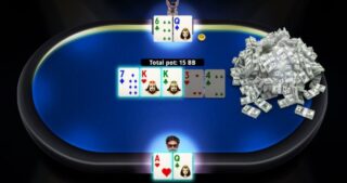 The Festival Online 8-Max Final Hand