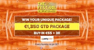 Qualify With partypoker for The Festival Series Bratislava 2023