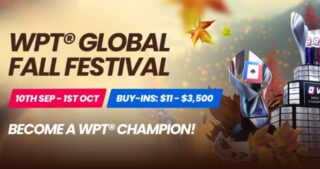 WPT Global Fall Festival Guarantees Unbelievable Value!