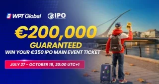 Qualify for the IPO Main Event via WPT Global Satellites
