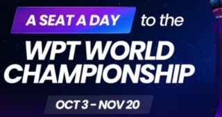 WPT World Championship. A seat a day.