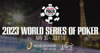 WSOP 2023 Schedule header.