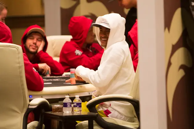 Neymar Plays Private Tournament at 2017 World Series of Poker