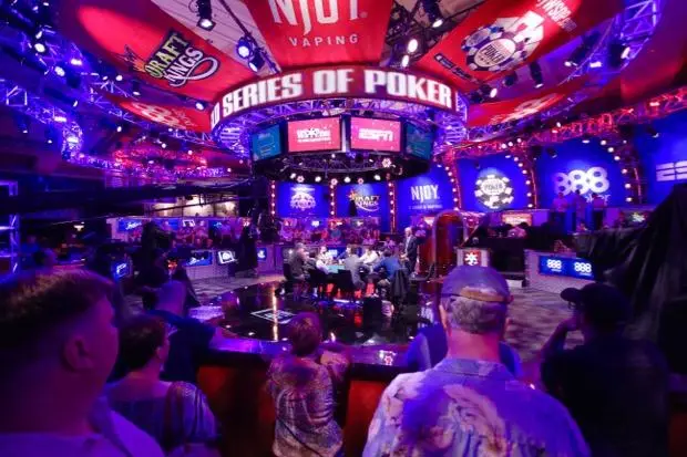 WSOP decor