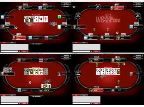 WSOP NJ and NV Software