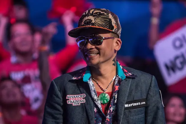 Qui Nguyen cap and sunglasses