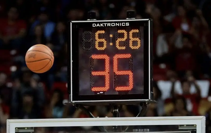 Clock timer Basketball