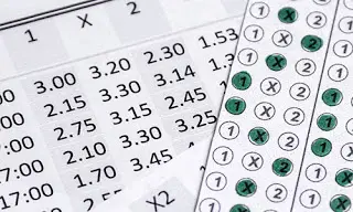 Sports betting odds and bets