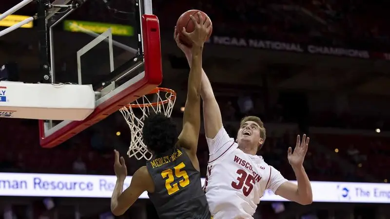 Block at basketball