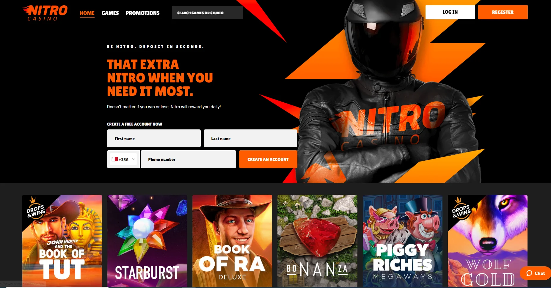 Nitro casino games lobby - Nitro slots and jackpots