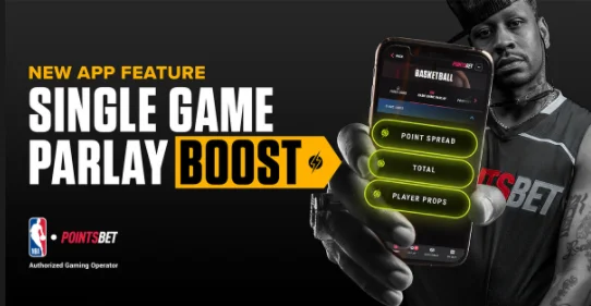 Pointsbet exclusive parlay Booster for NBA
