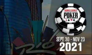 WSOP 2021 Schedule