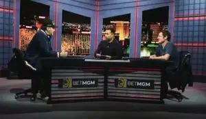 Hellmuth and Dwan in the third round of the High Stakes Duel