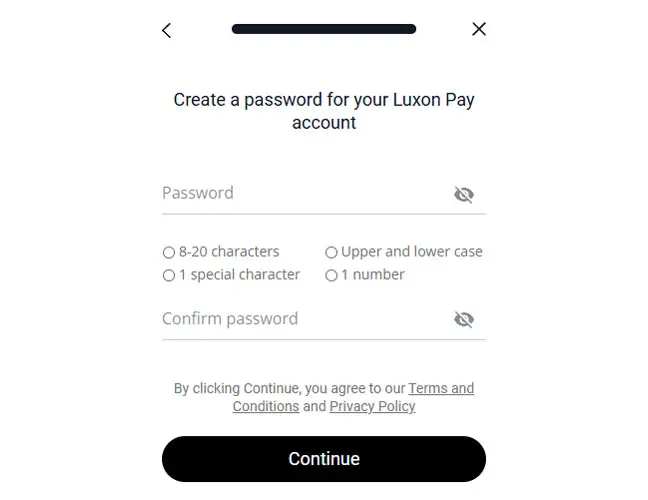Set a Secure Password: