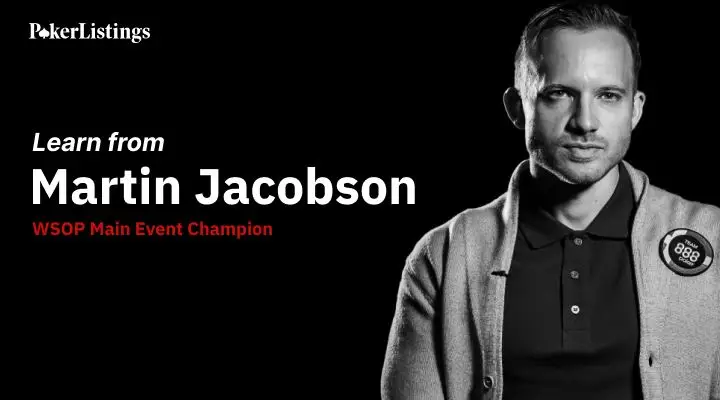 Swedish Poker Pro Martin Jacobson joins PokerListings in Exciting New Collaboration