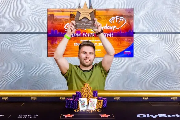 Glen Gaines Wins 2022 Tallinn Summer Showdown Main Event