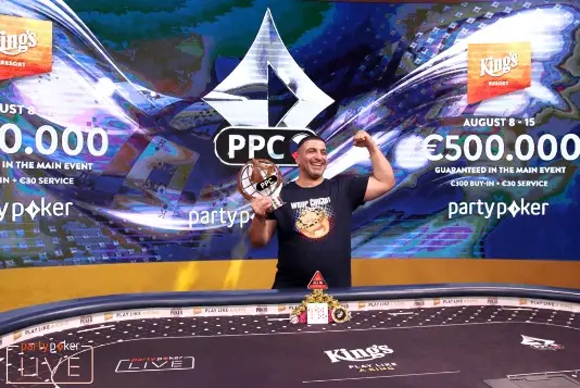 Arian Kashi Wins 2022 PPC Czech Main Event