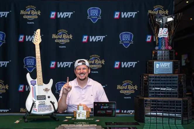 Corey Wade wins WPT Seminole Hard Rock Tampa