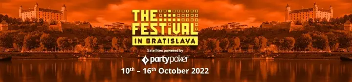 The Festival in Bratislava. partypoker