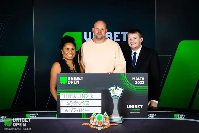 Henrik Juncker Wins 2022 Unibet Open Malta