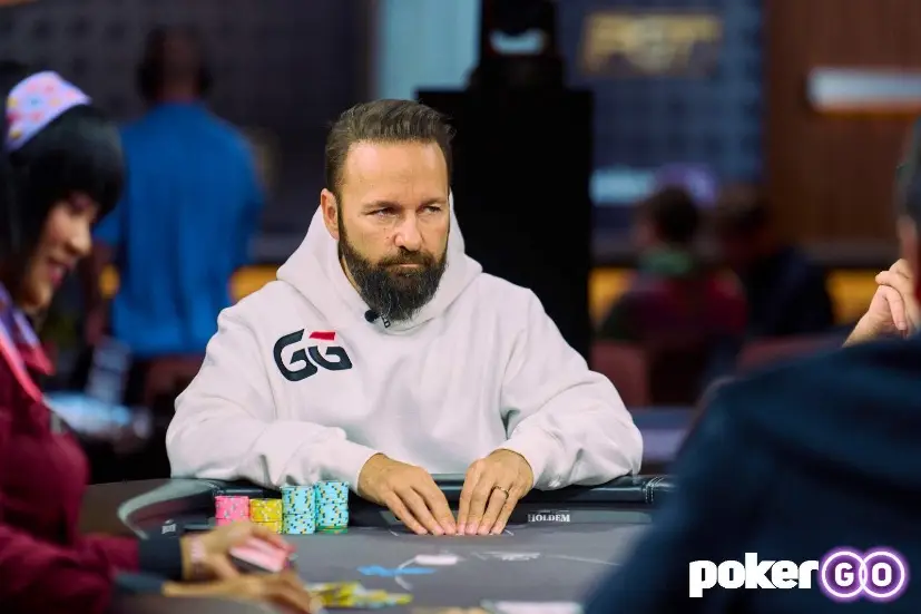Daniel Negreanu leads Final 14 in the SHRB VII