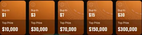 PokerStars Max Hold'em.