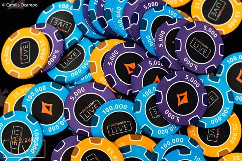 partypoker poker chips.