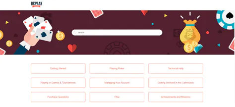 Replay Poker Customer Support