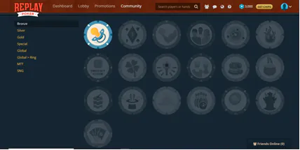 Replay Poker Loyalty Program