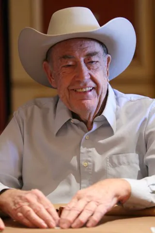 A smiling Doyle Brunson.