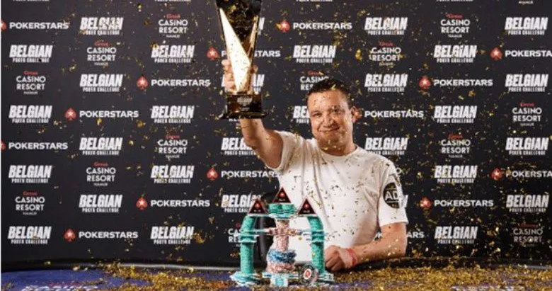 Omar Lakhdari - Belgian Poker Challenge Main Event Winner 2023.