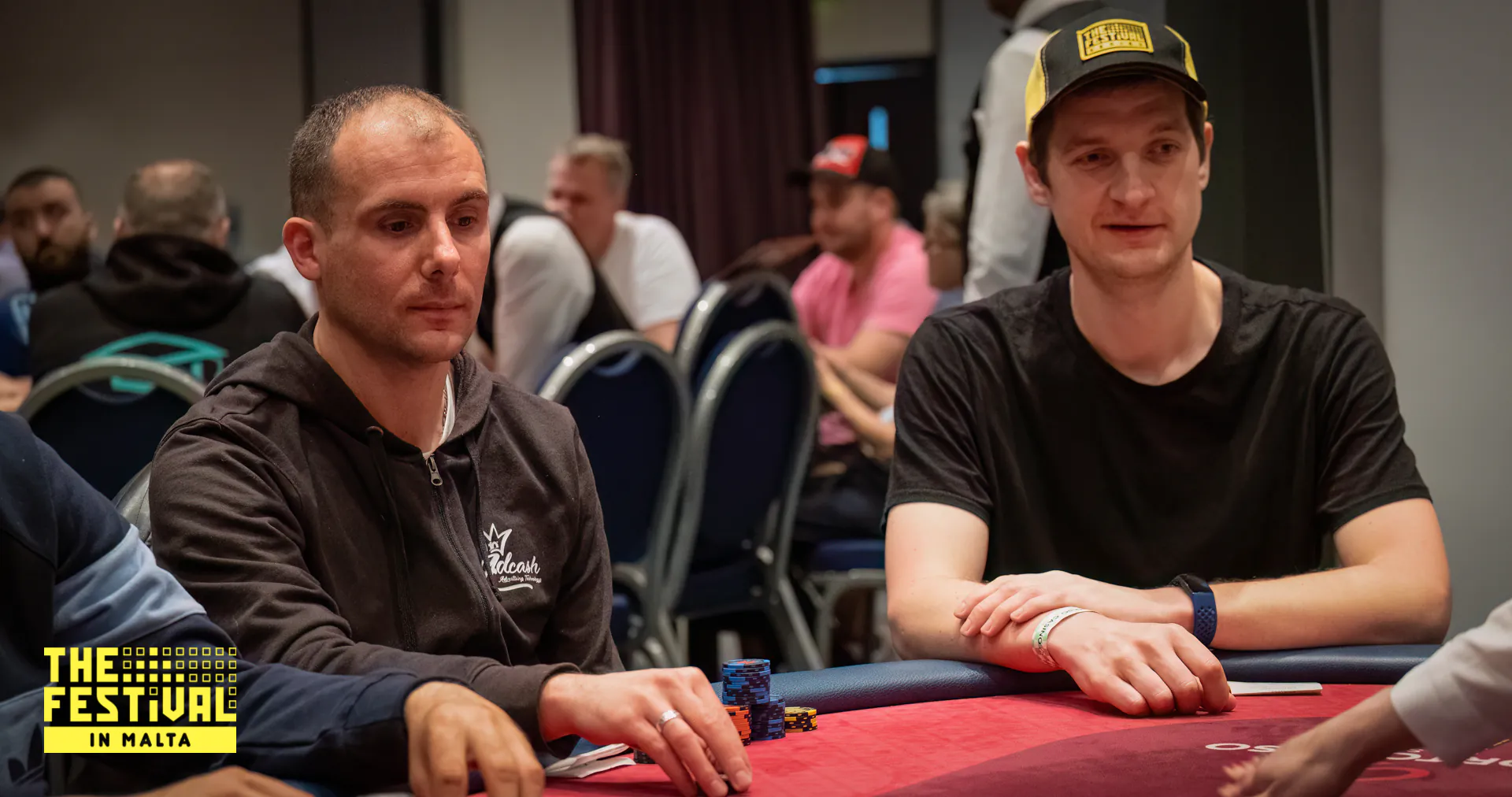 PokerListings Championship 2023 Jimmy Philippe Dewerdt and Oskar Ojaveer