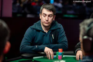 Pavel Plesuv, Chip leader going into final day of Millionaire Maker