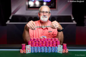 Steven Genovese, Winner of Event #56: $500 SALUTE to Warriors - No-Limit Hold’em for $217,921