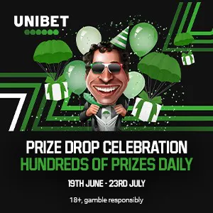 Unibet Poker Prize Drop Celebration