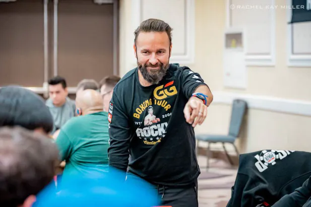 Daniel Negreanu says "I Want You!" in the Main Event