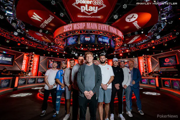 2023 WSOP Main Event Final Table