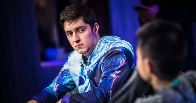 Ali Imsirovic at a Poker Table