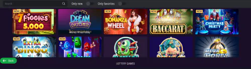 JackPoker Casino Lottery Games