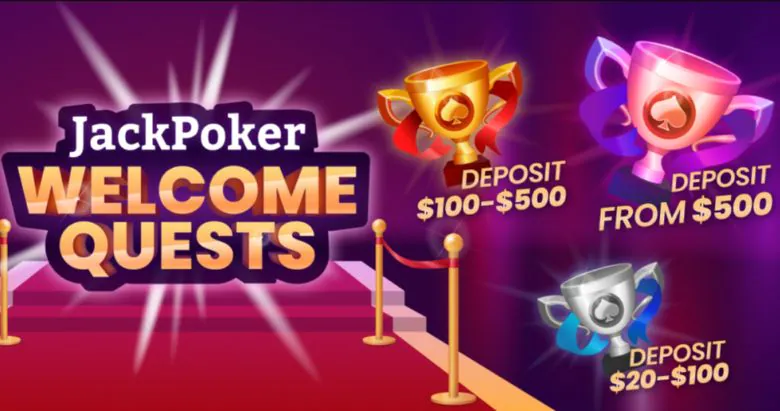 JackPoker Welcome Quests 2023