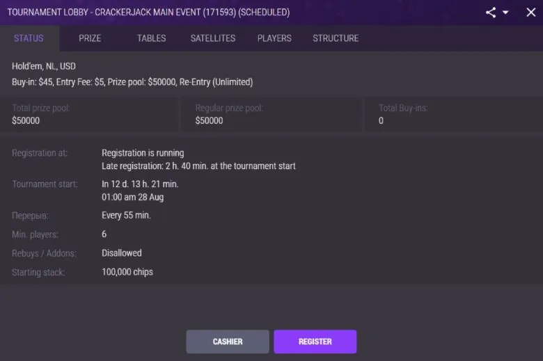 CrackerJack Main Event 2023