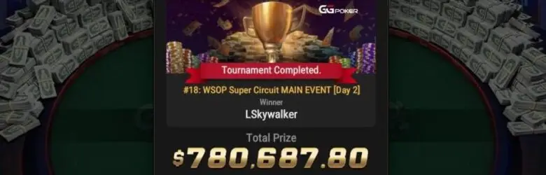 WSOP Super Circuit Main Event Winner: Loek ‘Lskywalker’ Hahn