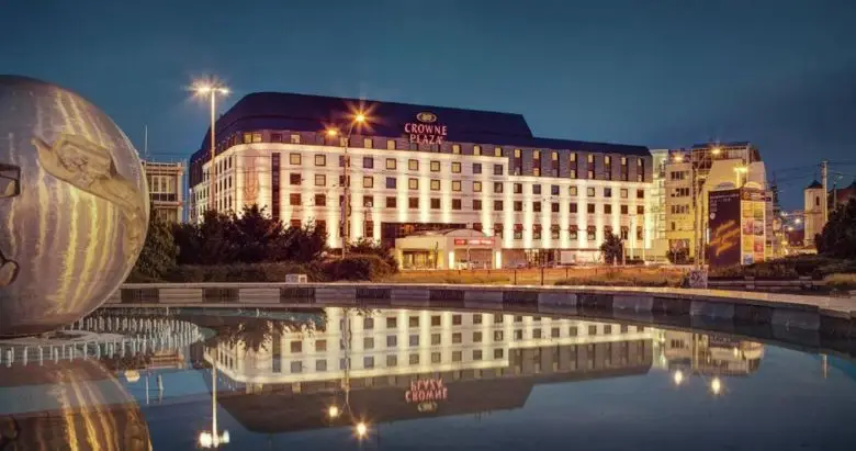 The Venue: Crown Plaza Hotel Bratislava