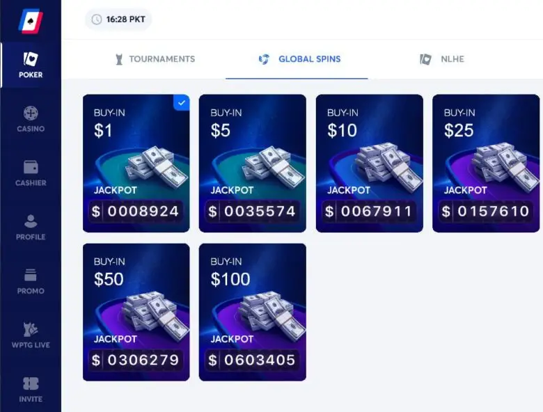 wpt global spins section