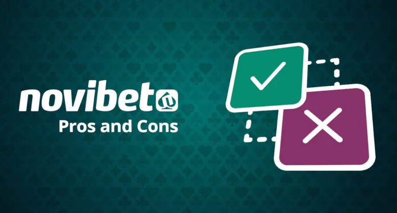 Check out the list of pros and cons of Novibet Poker